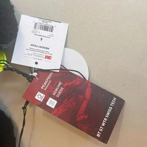 NWT Swiss Tech Toddler Black Waterproof 3M Thinsulate Snow Winter Boots Size 6 - Picture 12 of 14